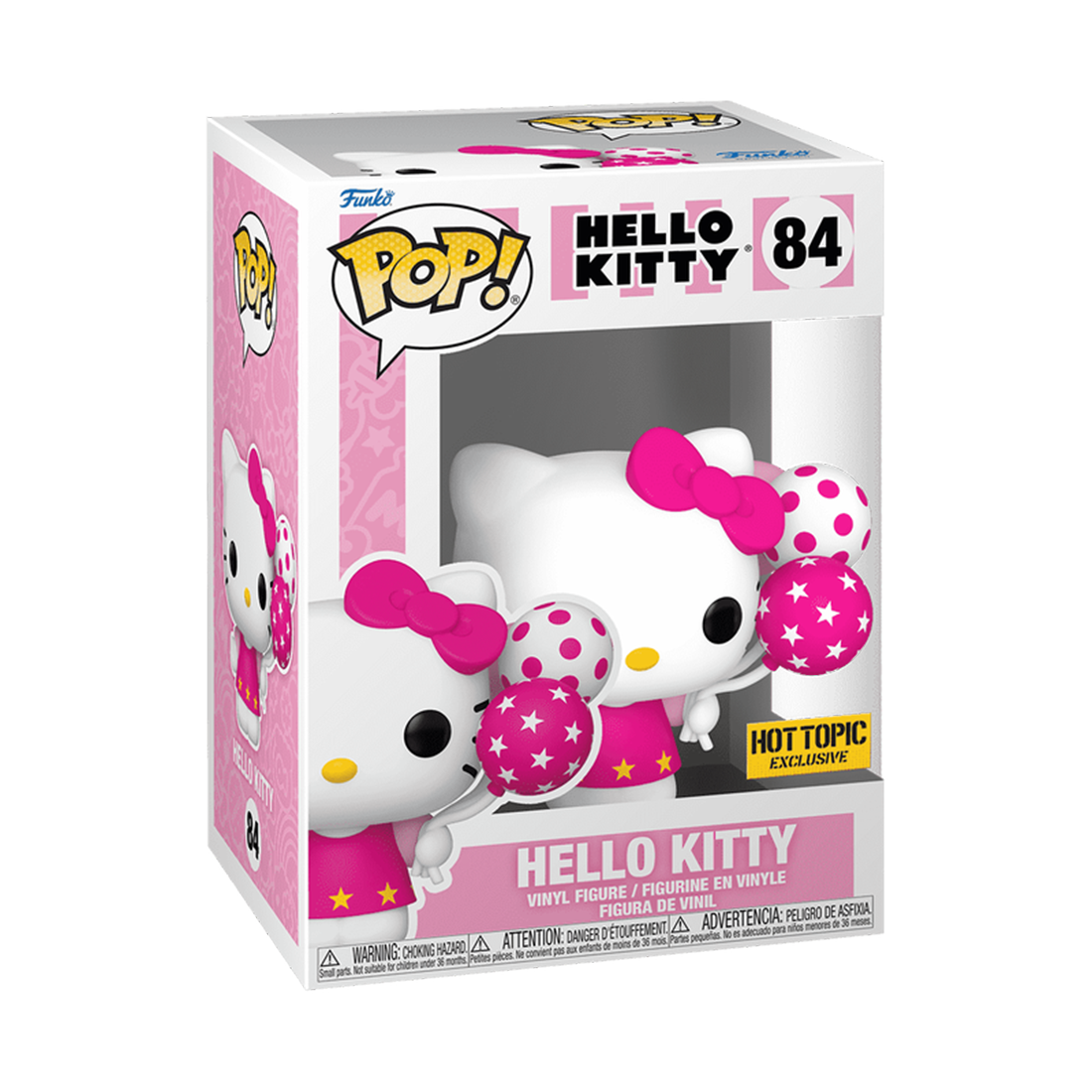 Funko Pop! Sanrio: Hello Kitty (BLN)(Exc) #84 - مجسم Funko Pop! Sanrio: Hello Kitty (BLN)(Exc) #84 - مجسم