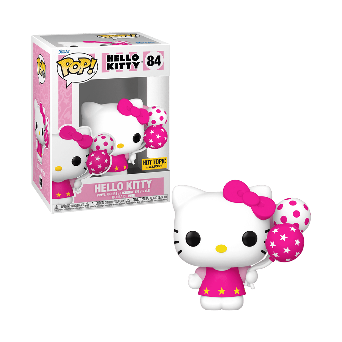 Funko Pop! Sanrio: Hello Kitty (BLN)(Exc) #84 - مجسم Funko Pop! Sanrio: Hello Kitty (BLN)(Exc) #84 - مجسم