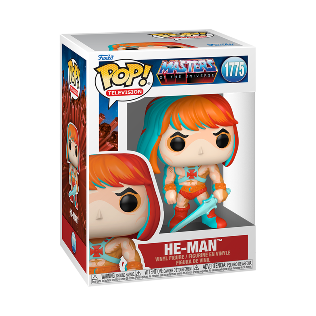 Funko Pop! Animation: Master of the Universe S11 - He-Man #1775 - مجسم