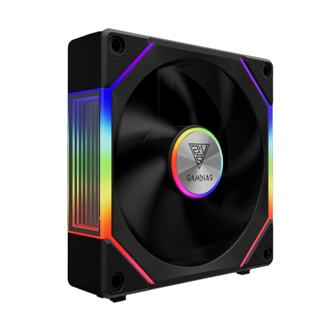 Gamdias AEOLUS P2-1201 PBT Fan Case -Black- مروحة تبريد Gamdias AEOLUS P2-1201 PBT Fan Case -Black- مروحة تبريد