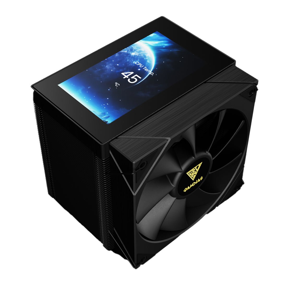 Gamdias BOREAS M2-61L Hydraulic PWN Air Cooler- Black - مبرد Gamdias BOREAS M2-61L Hydraulic PWN Air Cooler- Black - مبرد