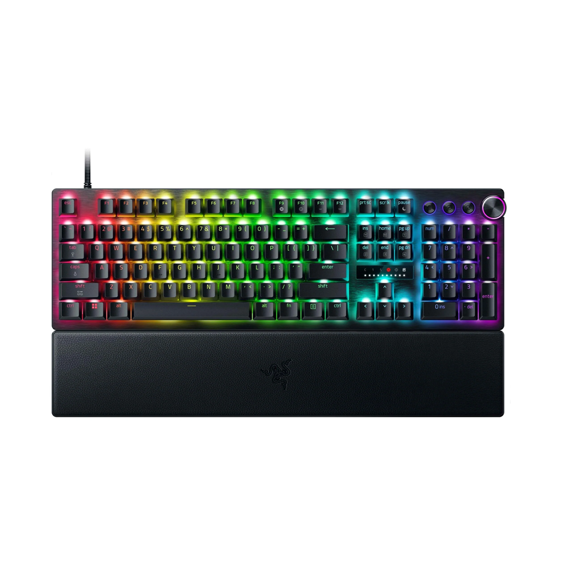 Razer Huntsman V3 Pro 8KHz Analog Optical Esports Keyboard - US - Black - لوحة مفاتيح Razer Huntsman V3 Pro 8KHz Analog Optical Esports Keyboard - US - Black - لوحة مفاتيح