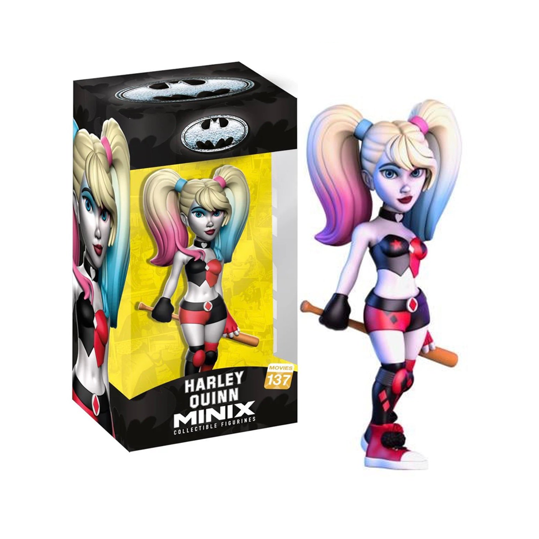 Minix Movies DC Harley Quinn - دمية - Store 974 Electronics WLL  | ستور٩٧٤ للالكترونيات ذ.م.م