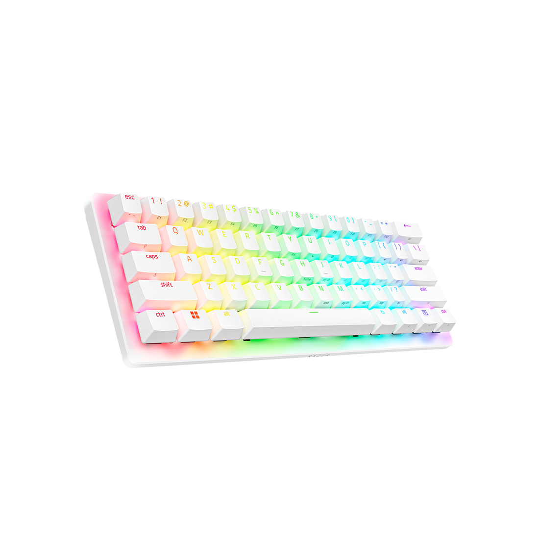 Razer Huntsman V3 Pro Mini - White Edition - US Layout - لوحة مفاتيح Razer Huntsman V3 Pro Mini - White Edition - US Layout - لوحة مفاتيح