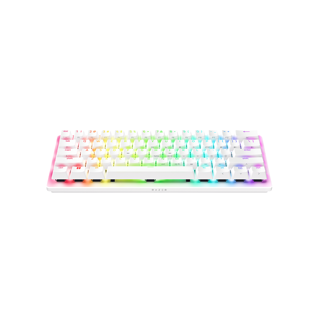 Razer Huntsman V3 Pro Mini - White Edition - US Layout - لوحة مفاتيح