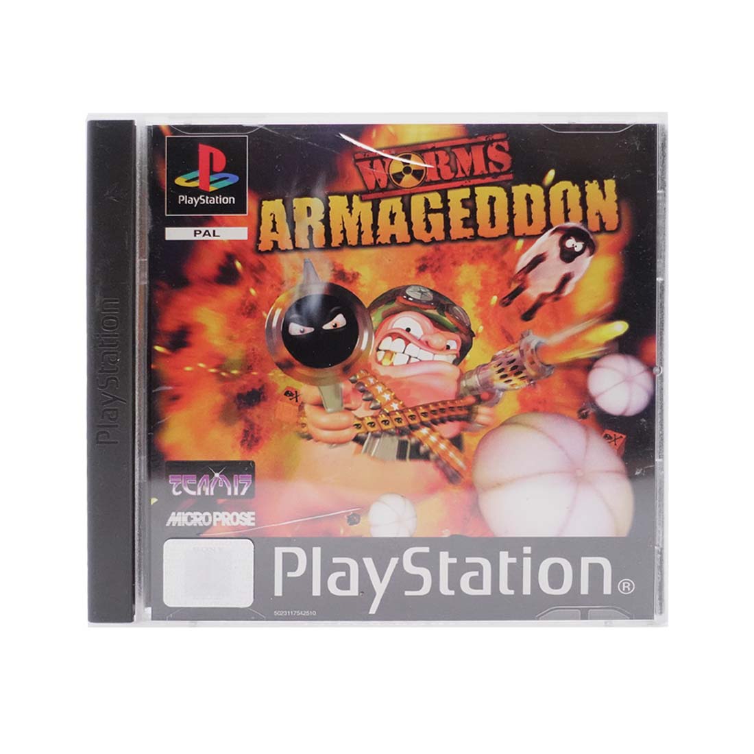 (Pre-Owned) Worms Armageddon Game - PlayStation 1 - ريترو