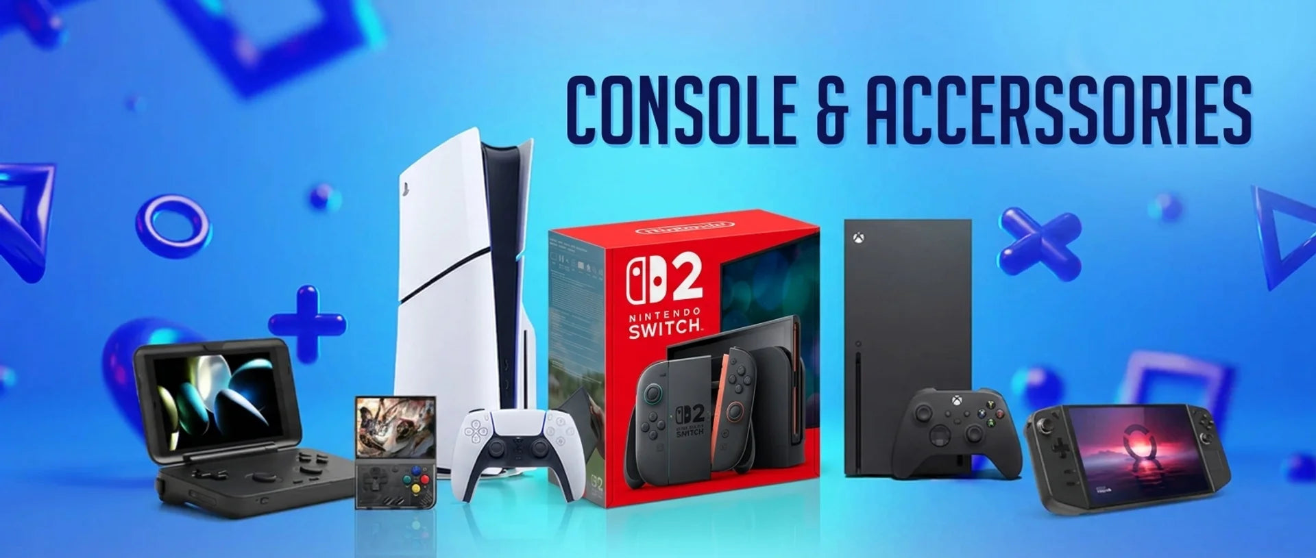 Console & Console  Accessories Banner