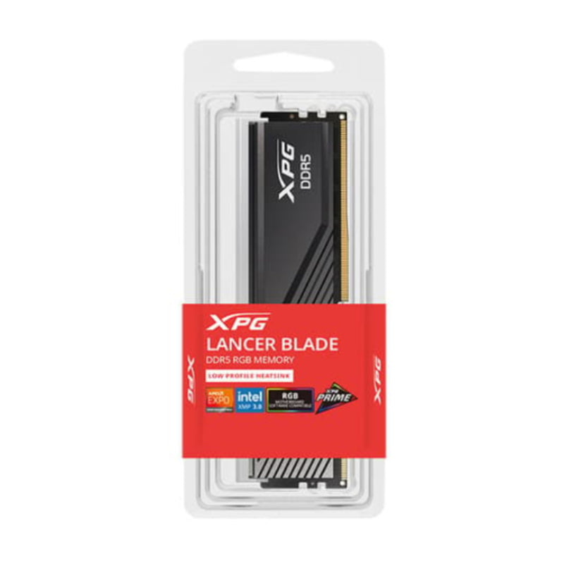 Adata XPG Lancer Blade 16GB DDR5  6000Mhz CL 30 RGB RAM - Black - الذاكرة العشوائية - Store 974 Electronics WLL  | ستور٩٧٤ للالكترونيات ذ.م.م
