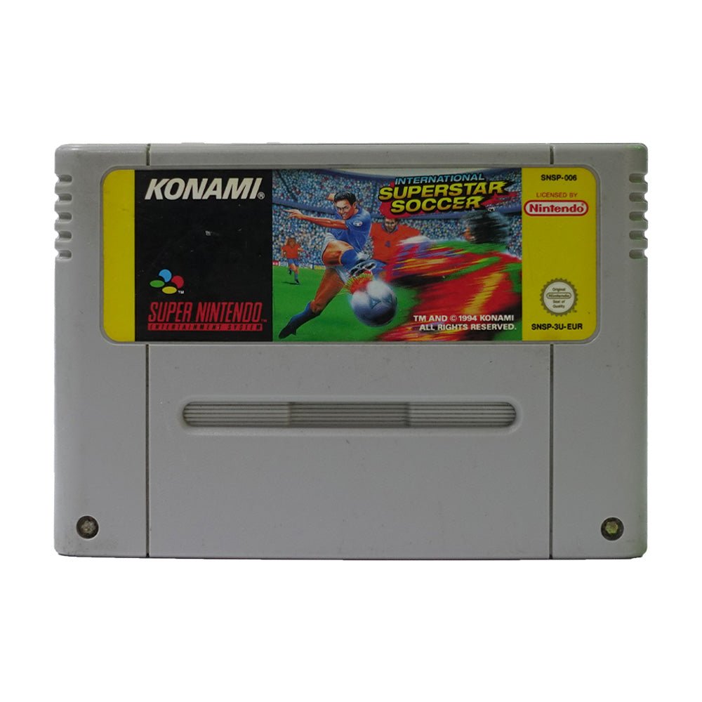 (Pre-Owned) International Super Star Soccer - Super Nintendo Entertainment System - ريترو - Store 974 | ستور ٩٧٤