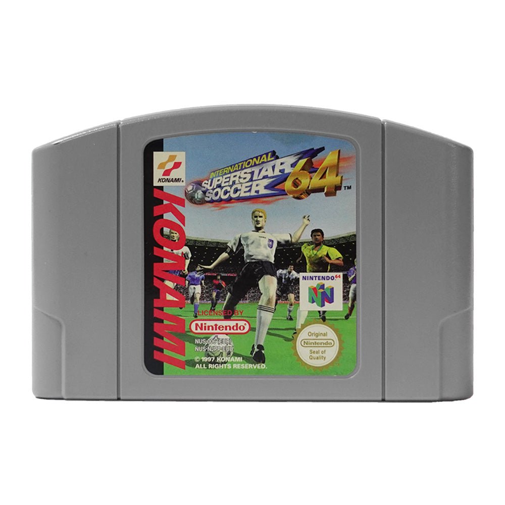 (Pre-Owned) International Super Star Soccer 64 - Nintendo 64 - ريترو - Store 974 | ستور ٩٧٤