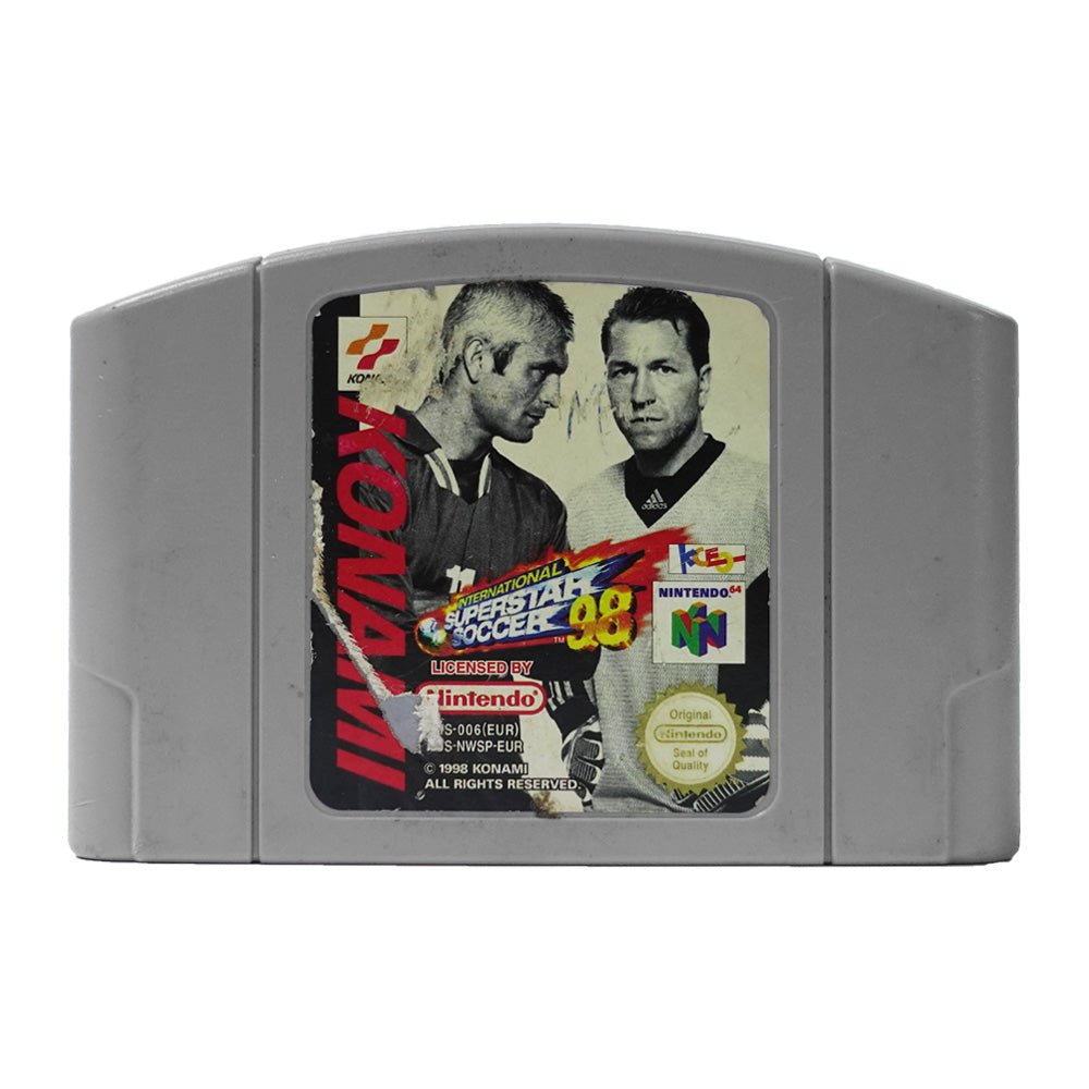 (Pre-Owned) International Super Star Soccer 98 - Nintendo 64 - ريترو - Store 974 | ستور ٩٧٤