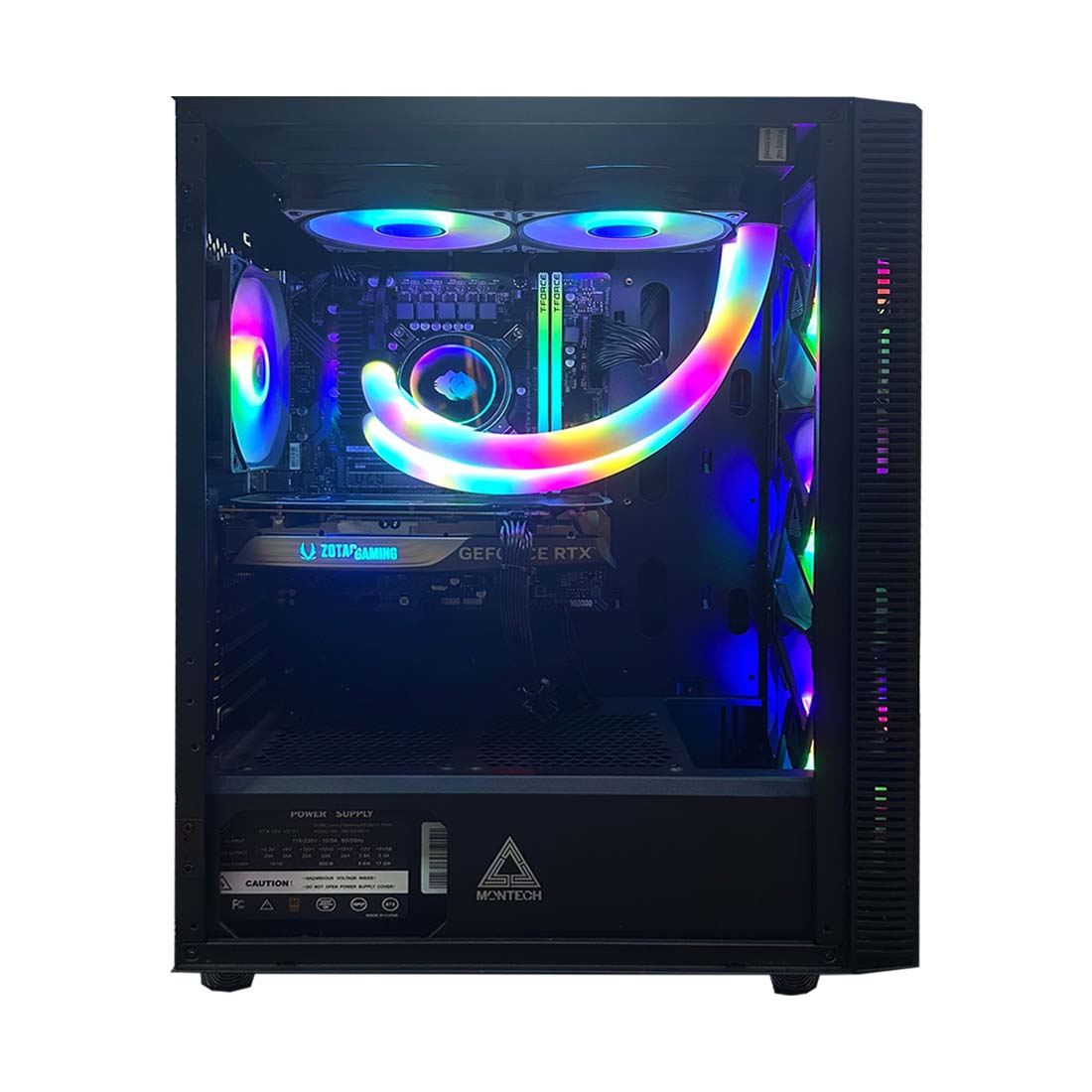 (Pre - Owned) Gaming PC Intel Core i9 - i7 - 13700K Processor - Zotac 4060 Ti Graphics Card - كمبيوتر مستعمل - Store 974 | ستور ٩٧٤