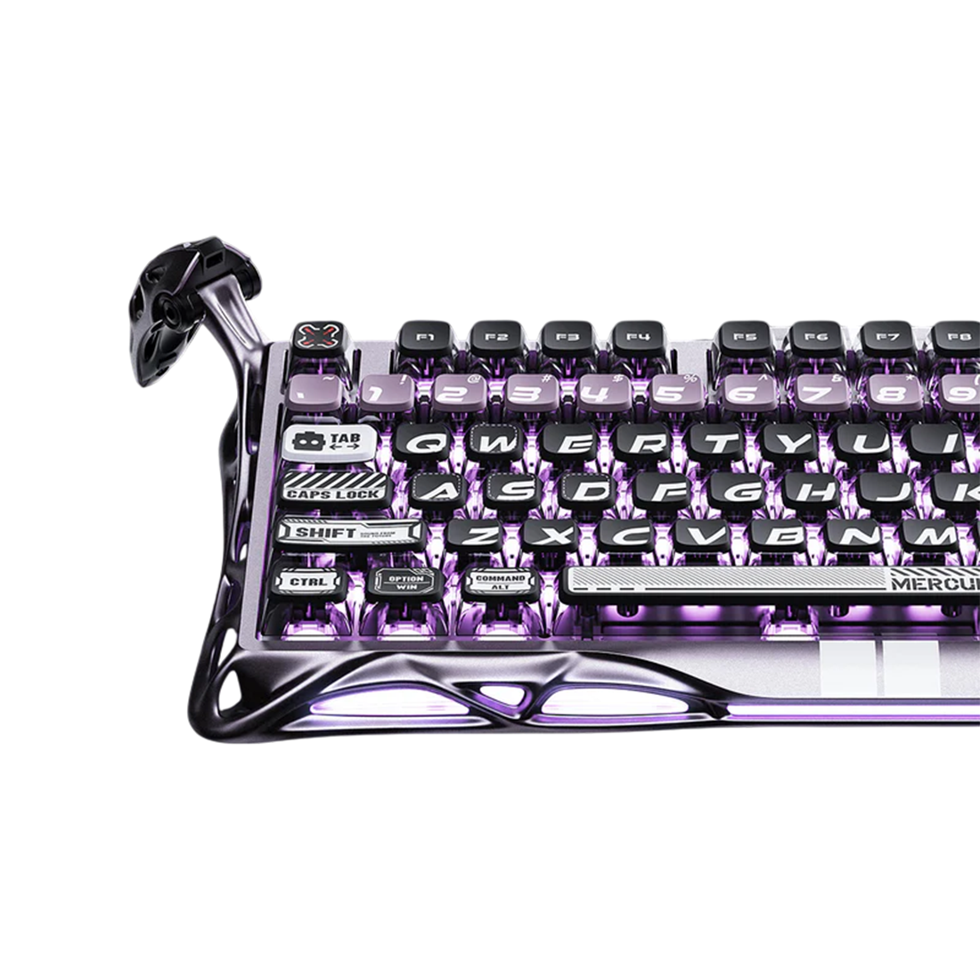 GravaStar Mercury V75 Pro Magnetic Switch Gaming - Iron Purple - لوحة مفاتيح GravaStar Mercury V75 Pro Magnetic Switch Gaming - Iron Purple - لوحة مفاتيح