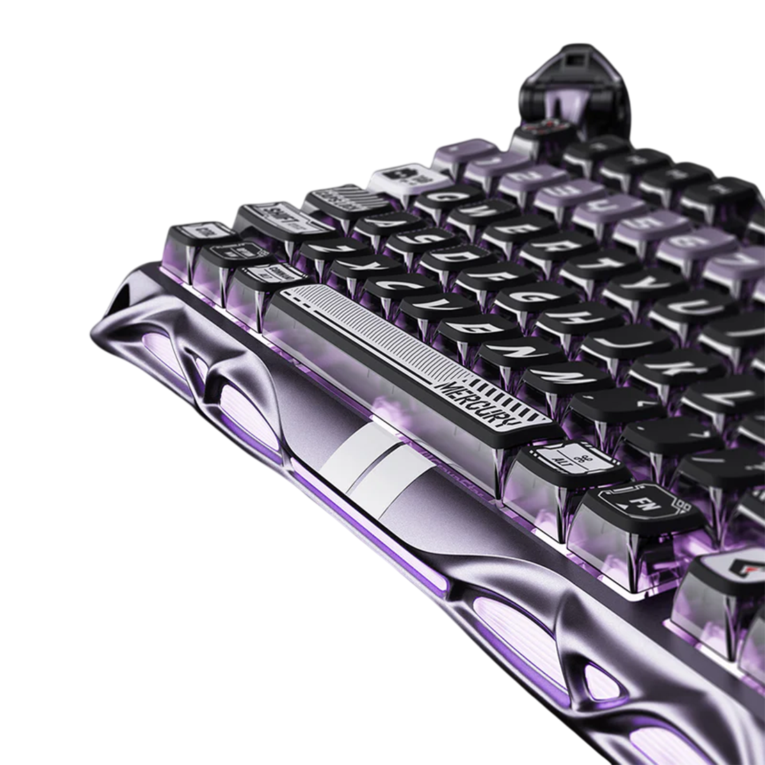 GravaStar Mercury V75 Pro Magnetic Switch Gaming - Iron Purple - لوحة مفاتيح GravaStar Mercury V75 Pro Magnetic Switch Gaming - Iron Purple - لوحة مفاتيح