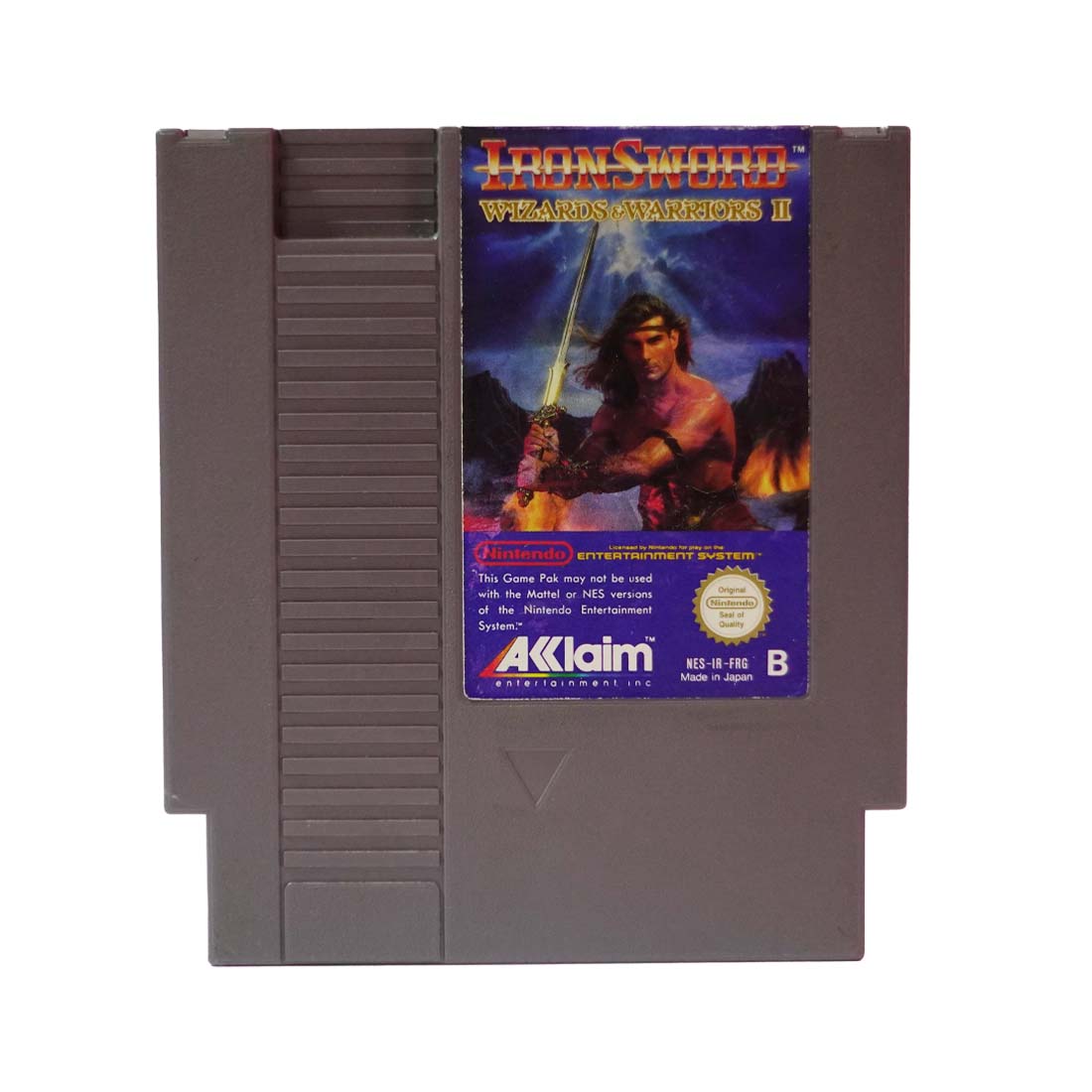 (Pre-Owned) Iron Sword: Wizards & warriors II - Nintendo Entertainment System - ريترو - Store 974 | ستور ٩٧٤