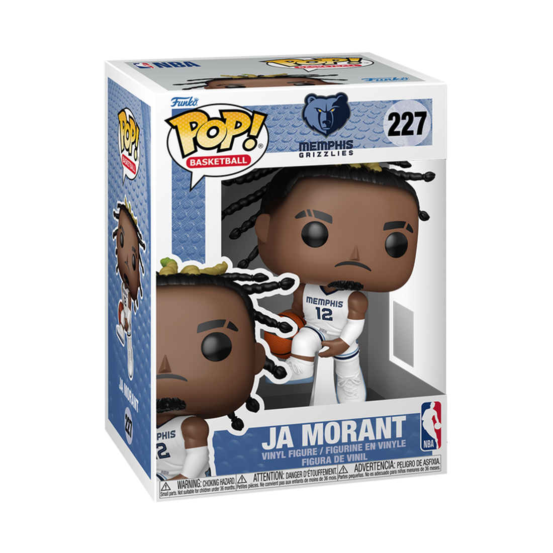 Funko Pop! Basketball: NBA Grizzlies - Ja Morant (Home) #227 - مجسم