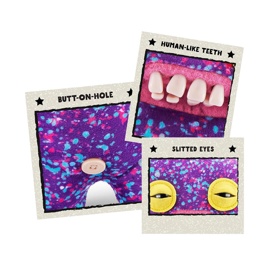 Fuggler Laboratory Misfits 9'' Plush Squidge Purple Window Box - Series 1 - دمية - Store 974 Electronics WLL | ستور٩٧٤ للالكترونيات ذ.م.م