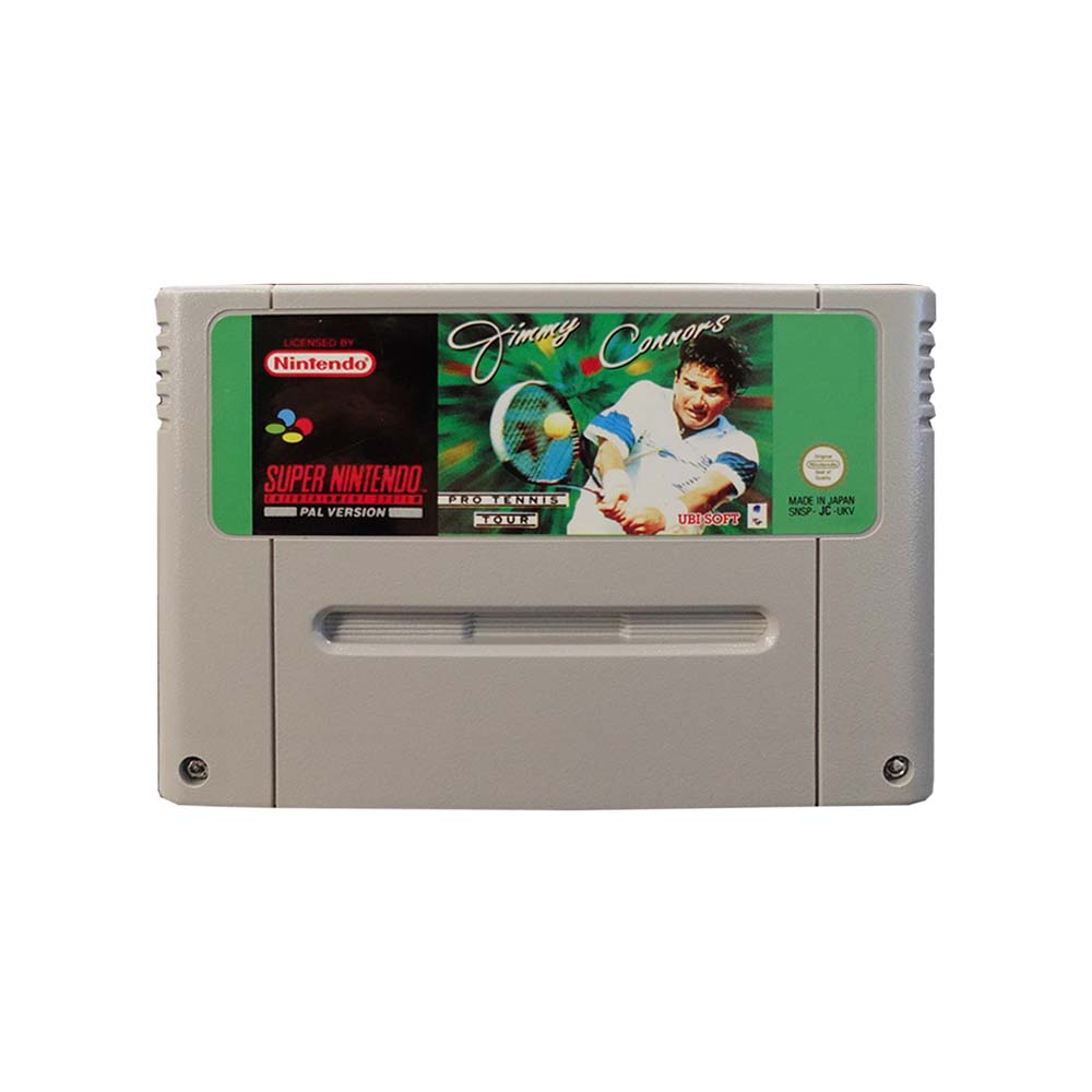 (Pre-Owned) Jimmy Connors Pro Tennis Tour - Super Nintendo Entertainment System - ريترو