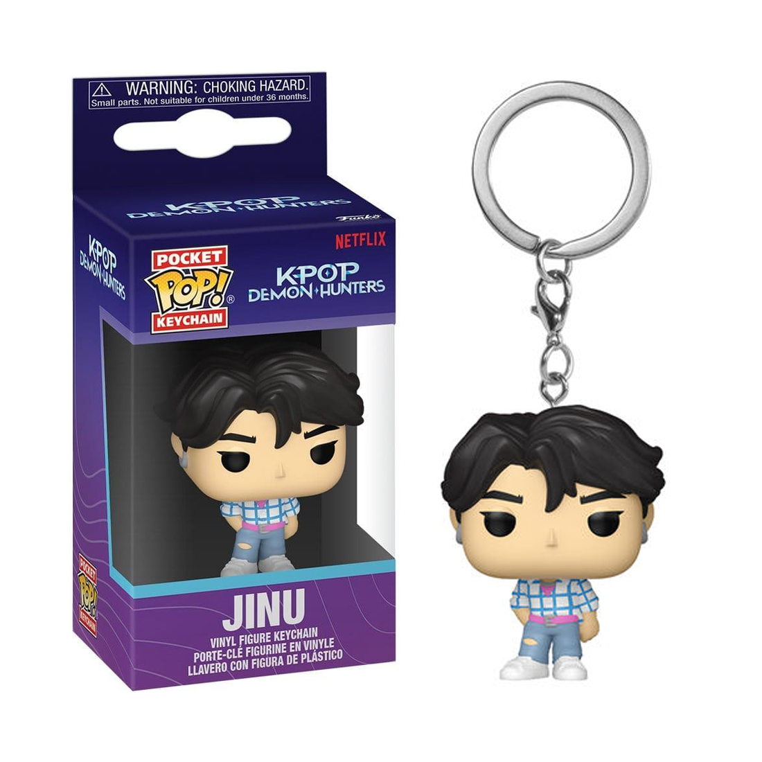 Pocket Pop! Animation: Kpop Demon Hunters - Jinu - مجسم Pocket Pop! Animation: Kpop Demon Hunters - Jinu - مجسم