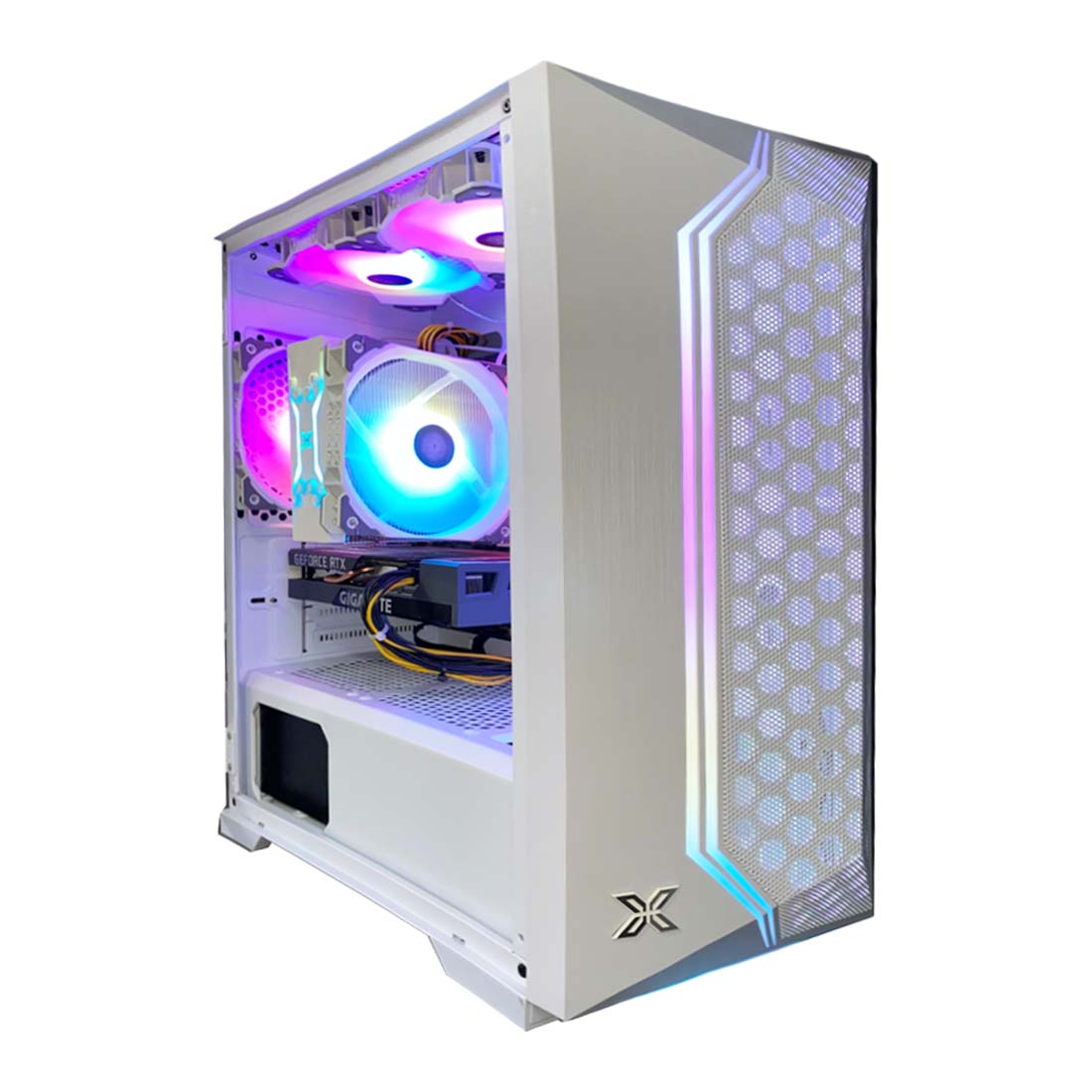 (Pre - Owned) Gaming PC Intel Core i3 - 13100 Processor RTX 3050 OC 6GB Graphic Card Xigmatek ATX Case With 27'' Monitor - كمبيوتر مستعمل - Store 974 | ستور ٩٧٤