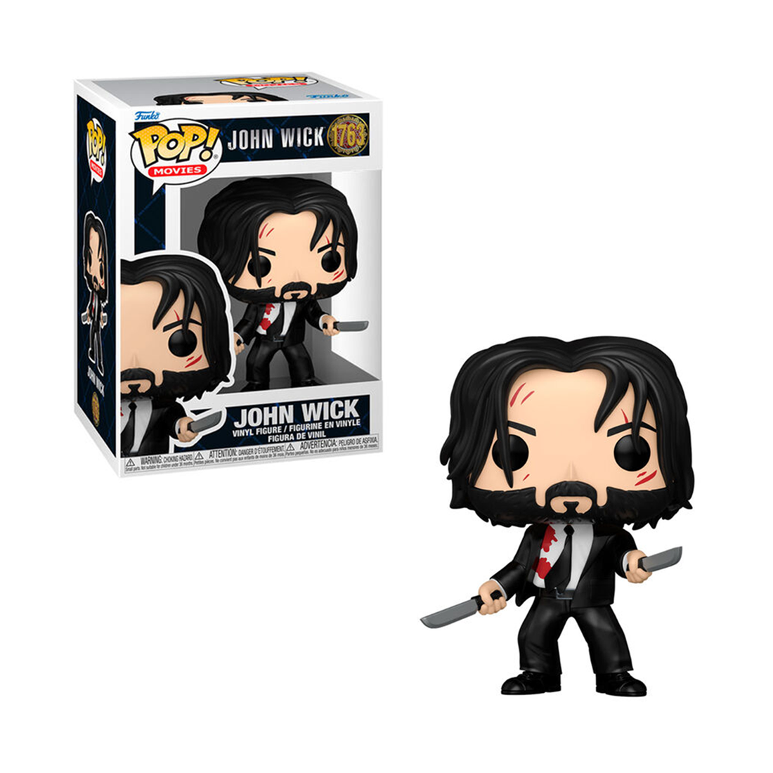 Funko Pop! Movies: John Wick S6 - John Wick #1763 - مجسم - Store 974 Electronics WLL  | ستور٩٧٤ للالكترونيات ذ.م.م