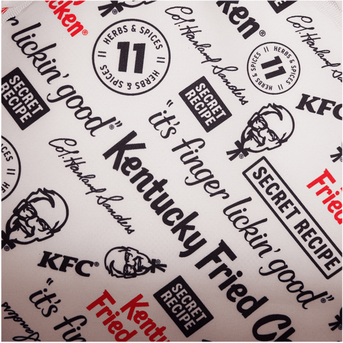 Loungefly! Leather: KFC Mini Backpack - حقيبة Loungefly! Leather: KFC Mini Backpack - حقيبة
