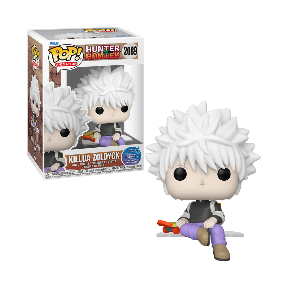 Pop! Animation: Hunter X Hunter - Killua #2089 - مجسم Pop! Animation: Hunter X Hunter - Killua #2089 - مجسم