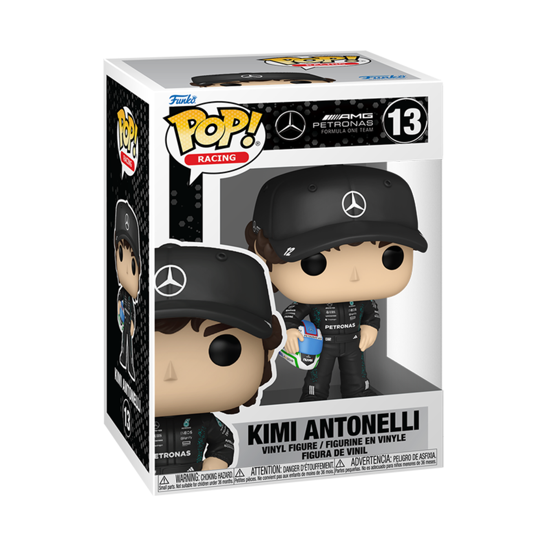 Pop! Formula 1: Racing - Kimi Antonelli #13 - مجسم Pop! Formula 1: Racing - Kimi Antonelli #13 - مجسم