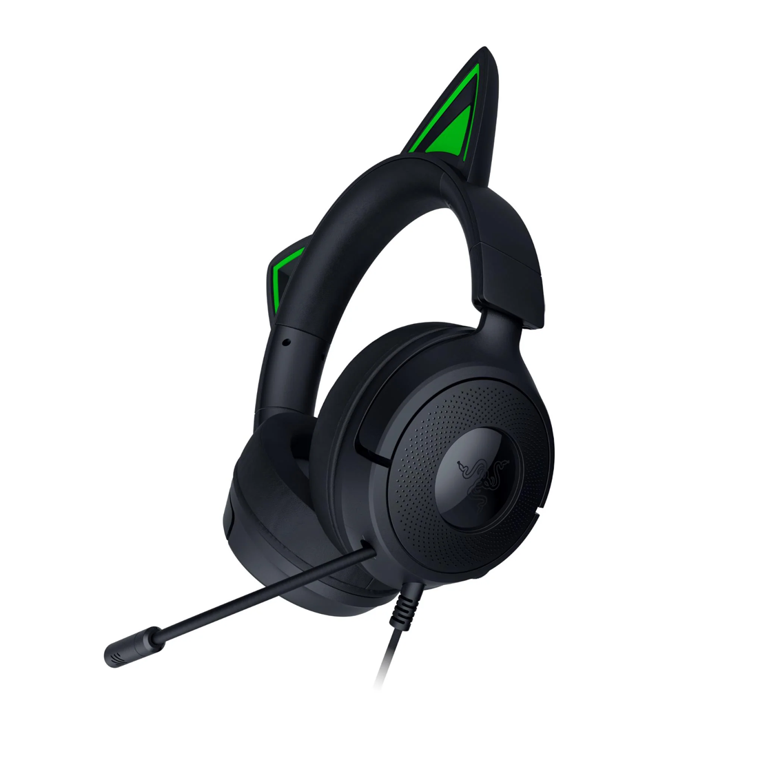 Razer Kraken Kitty V3 X Wired Kitty Headset for Gaming - Black - سماعة Razer Kraken Kitty V3 X Wired Kitty Headset for Gaming - Black - سماعة