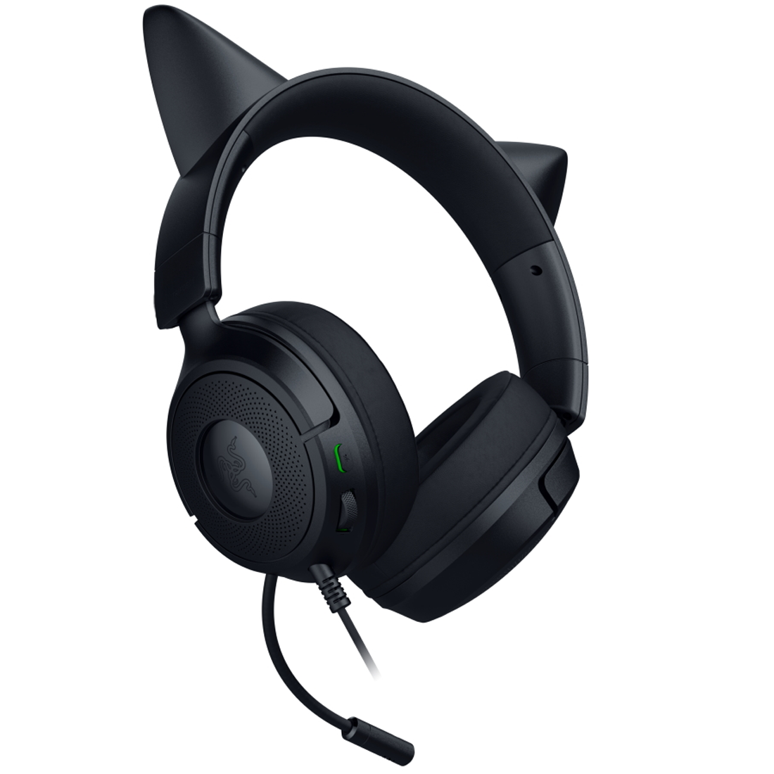 Razer Kraken Kitty V3 X Wired Kitty Headset for Gaming - Black - سماعة Razer Kraken Kitty V3 X Wired Kitty Headset for Gaming - Black - سماعة