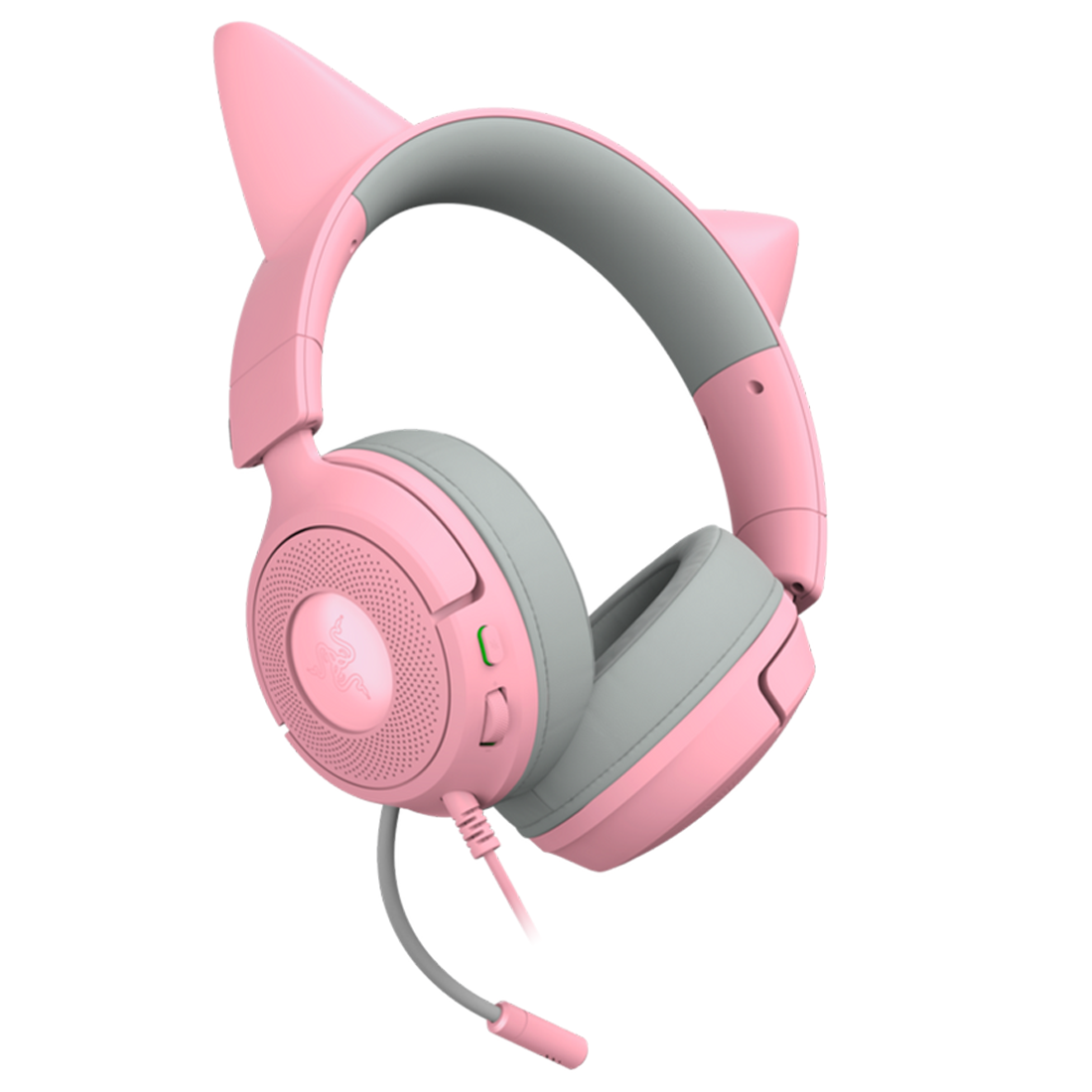 Razer Kraken Kitty V3 X Wired Kitty Headset for Gaming - Quartz - سماعة - Store 974 Electronics WLL  | ستور٩٧٤ للالكترونيات ذ.م.م