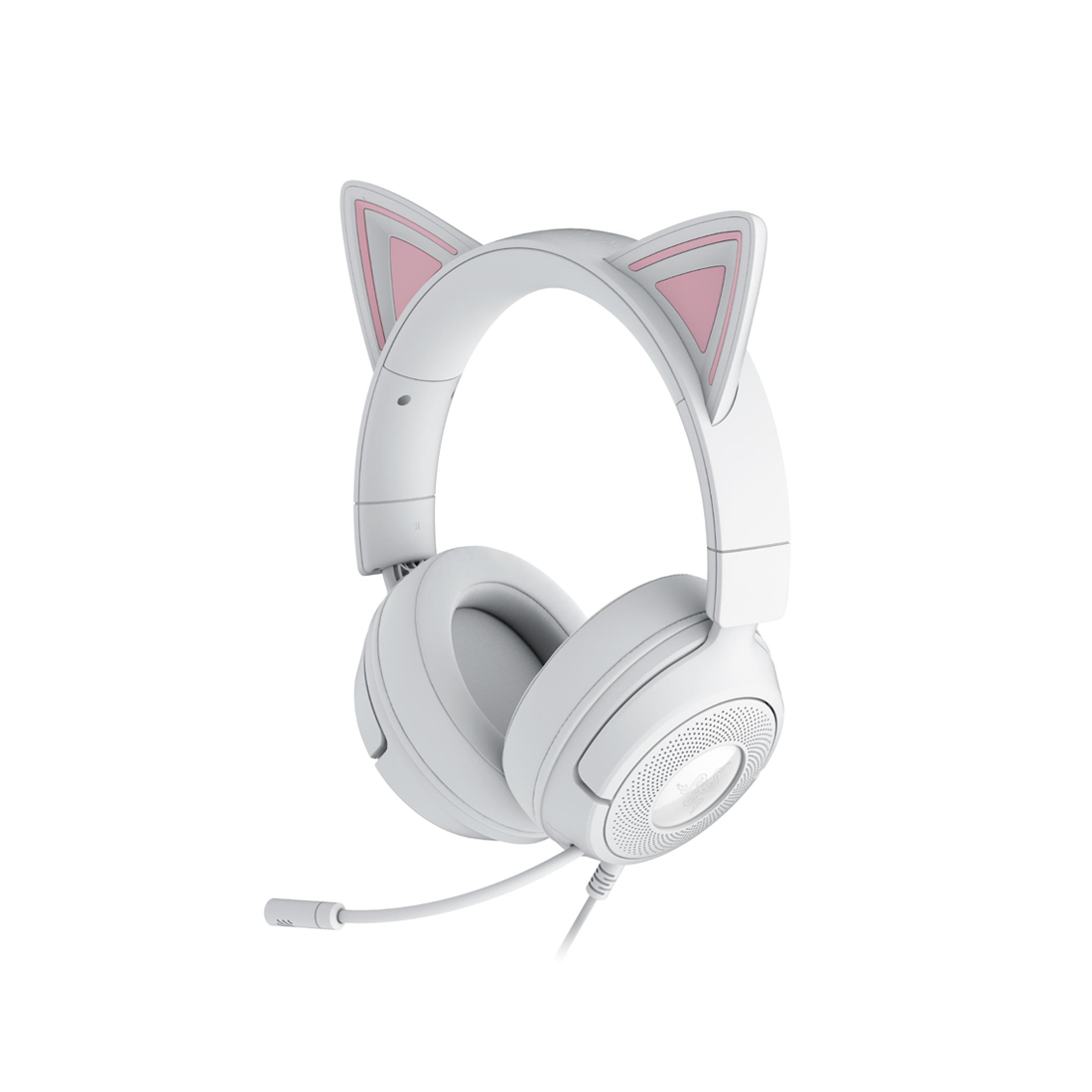 Razer Kraken Kitty V3 X Wired Kitty Headset for Gaming - White - سماعة - Store 974 Electronics WLL  | ستور٩٧٤ للالكترونيات ذ.م.م