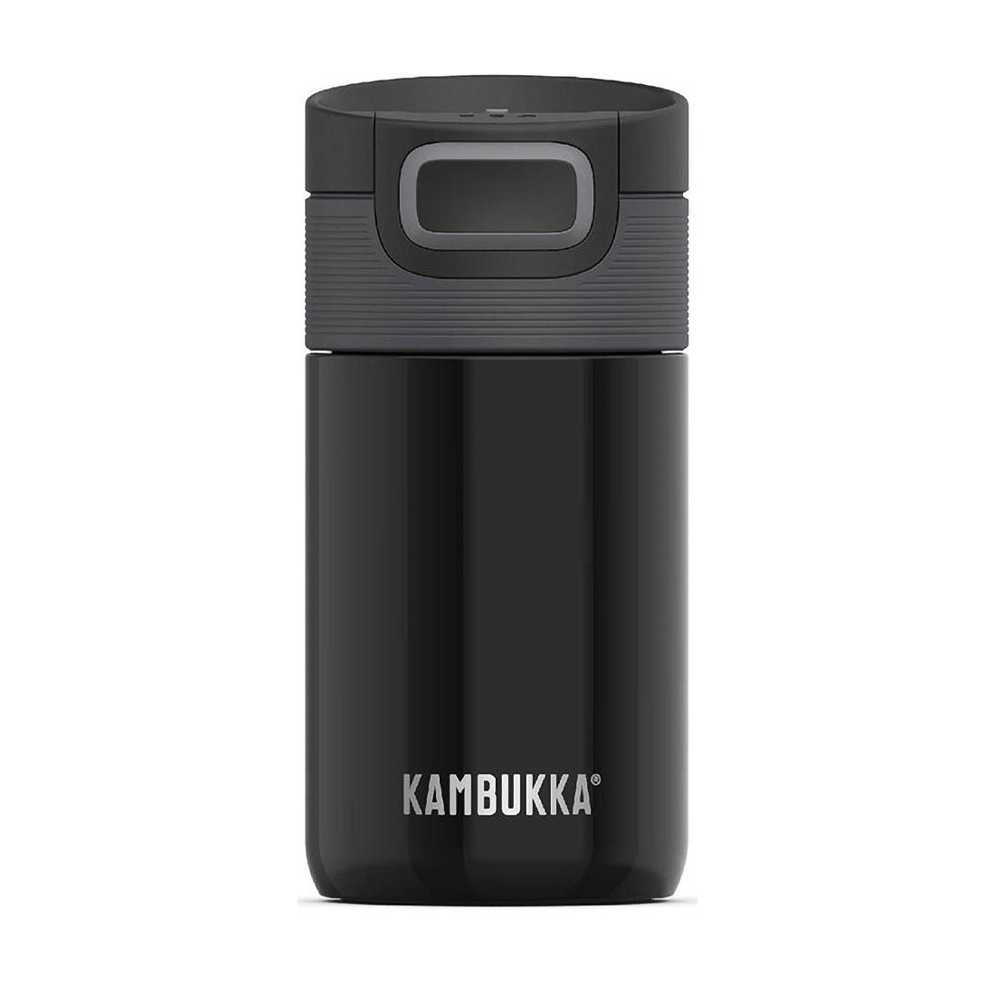 Kambukka Etna Ss Double Wall Vacuum Insulated Tumbler 300ml (10oz)-pitch Black - قارورة Kambukka Etna Ss Double Wall Vacuum Insulated Tumbler 300ml (10oz)-pitch Black - قارورة