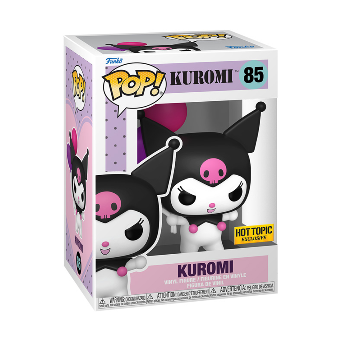 Funko Pop! Sanrio: Kuromi (BLN)(Exc) #85 - مجسم Funko Pop! Sanrio: Kuromi (BLN)(Exc) #85 - مجسم