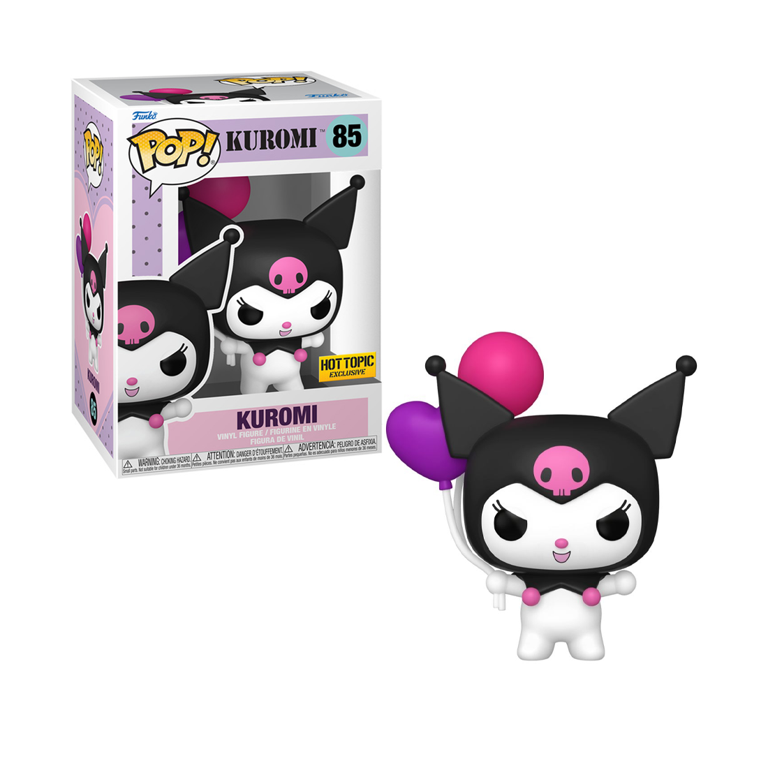 Funko Pop! Sanrio: Kuromi (BLN)(Exc) #85 - مجسم Funko Pop! Sanrio: Kuromi (BLN)(Exc) #85 - مجسم