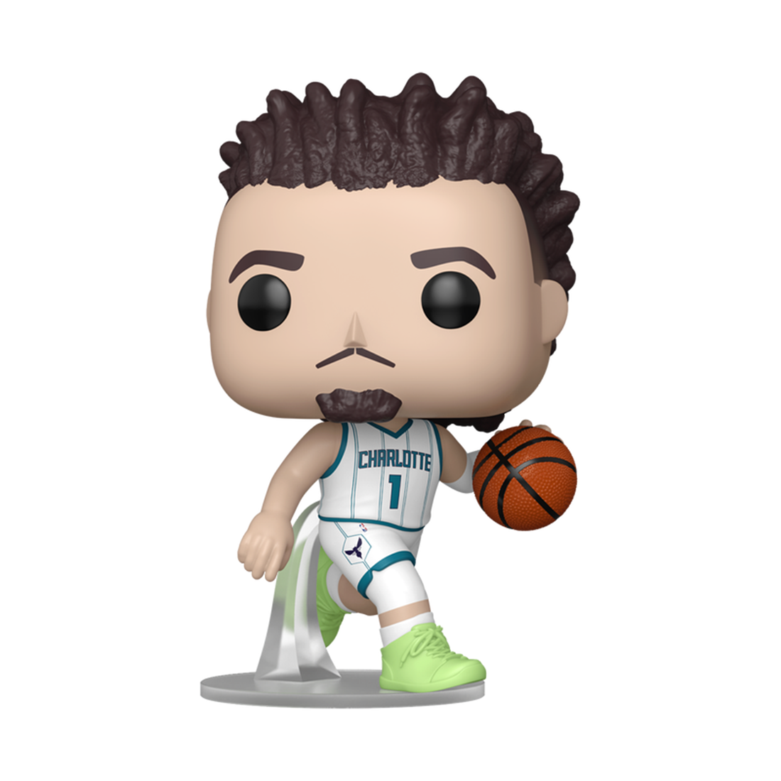 Funko Pop! Basketball: NBA Hornets - Lamelo Ball (Home) #228 - دمية Funko Pop! Basketball: NBA Hornets - Lamelo Ball (Home) #228 - دمية