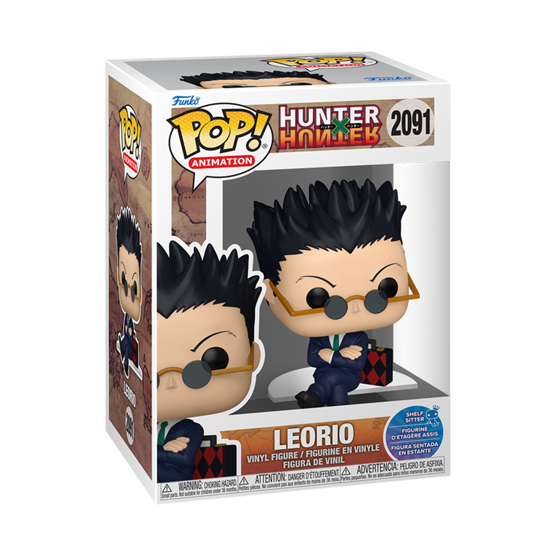 Pop! Animation: Hunter X Hunter - Leorio #2091 - مجسم Pop! Animation: Hunter X Hunter - Leorio #2091 - مجسم