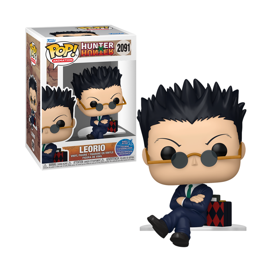 Pop! Animation: Hunter X Hunter - Leorio #2091 - مجسم Pop! Animation: Hunter X Hunter - Leorio #2091 - مجسم