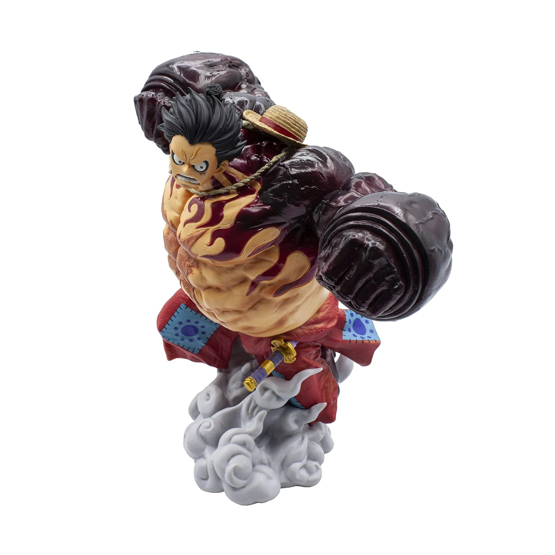 One Piece Bwfc Manga Dimension Luffy Gear 4 Figure - مجسم مستعمل - Store 974 Electronics WLL  | ستور٩٧٤ للالكترونيات ذ.م.م