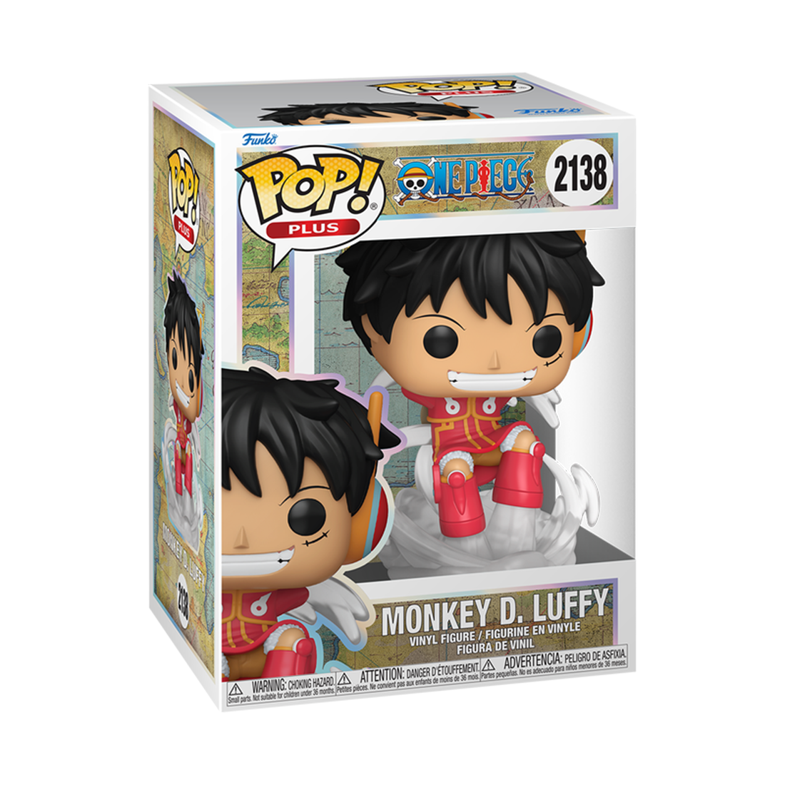 Pop Plus! Animation: One Piece S12 - Luffy (Egg) #2138 - مجسم
