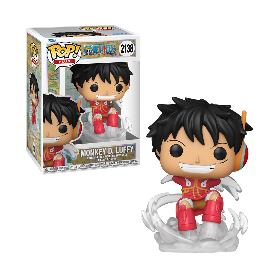 Pop Plus! Animation: One Piece S12 - Luffy (Egg) #2138 - مجسم