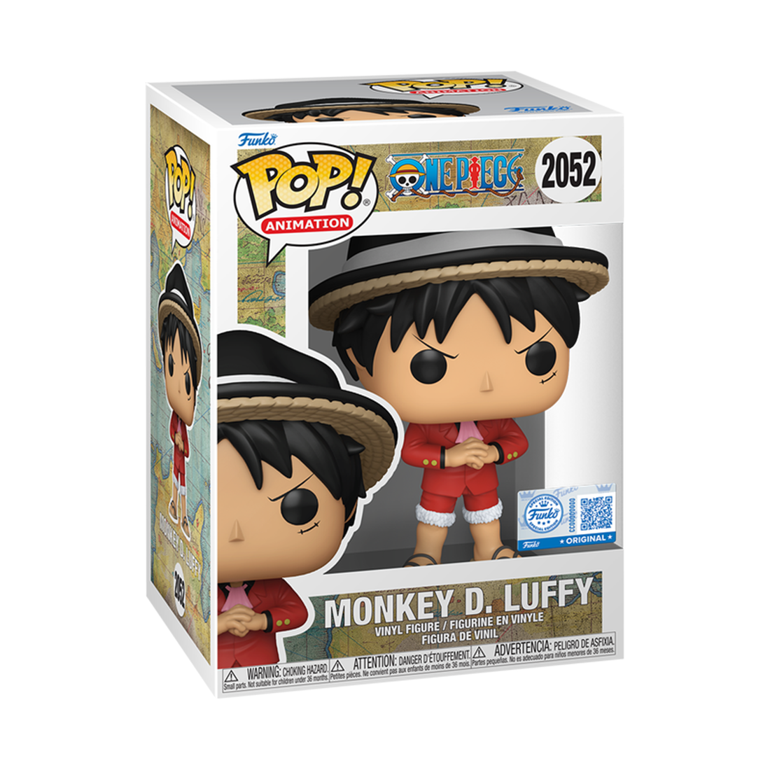 Funko Pop! Animation: One Piece - Luffy (Whole Cake)(Exc) #2052 - مجسم