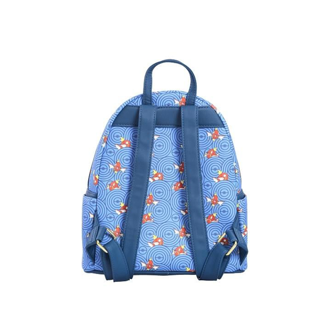 Loungefly! Leather: Pokemon Magic Karp Scene Collection Mini Backpack - حقيبة Loungefly! Leather: Pokemon Magic Karp Scene Collection Mini Backpack - حقيبة