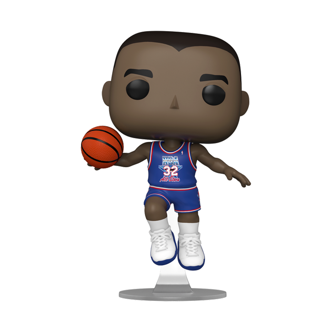 Funko Pop! Basketball: NBA Legends - Magic Johnson (BlueAllStarUni1991) #138 - مجسم - Store 974 Electronics WLL  | ستور٩٧٤ للالكترونيات ذ.م.م