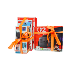Nintendo Switch 2 Mario Bundle - جهاز ألعاب