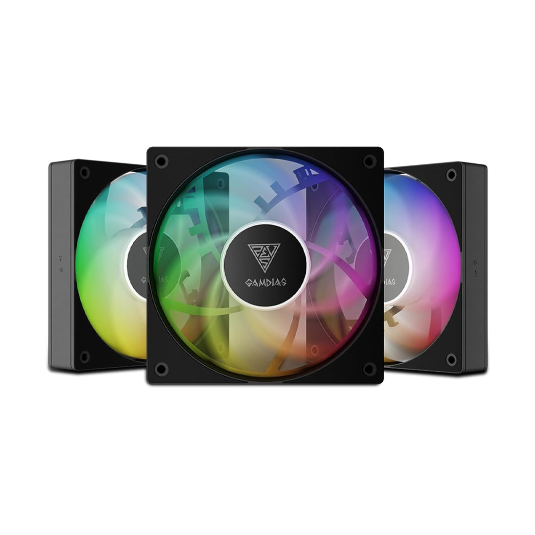 Gamdias Notus M1-1203 Argb PWM Fan Hydraulic - Black - Meroحة Tbrided Gamdias Notus M1-1203 Argb PWM Fan Hydraulic - Black - Meroحة Tbrided