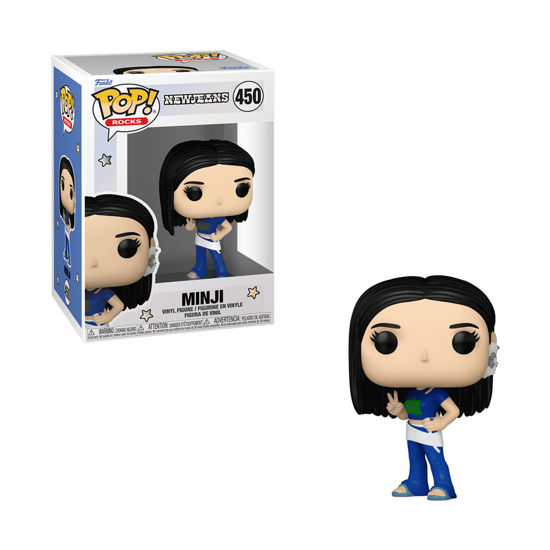 Funko Pop! Rocks: New Jeans - Minji #450 - مجسم Funko Pop! Rocks: New Jeans - Minji #450 - مجسم