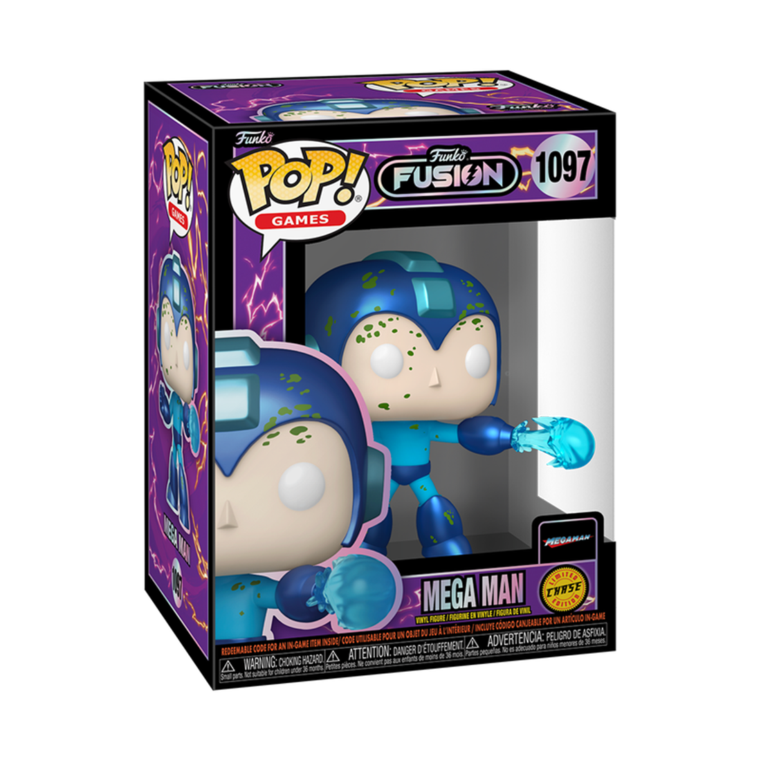 Pop! Games: Funko Fusion - Mega Man w/chase #1097 - مجسم