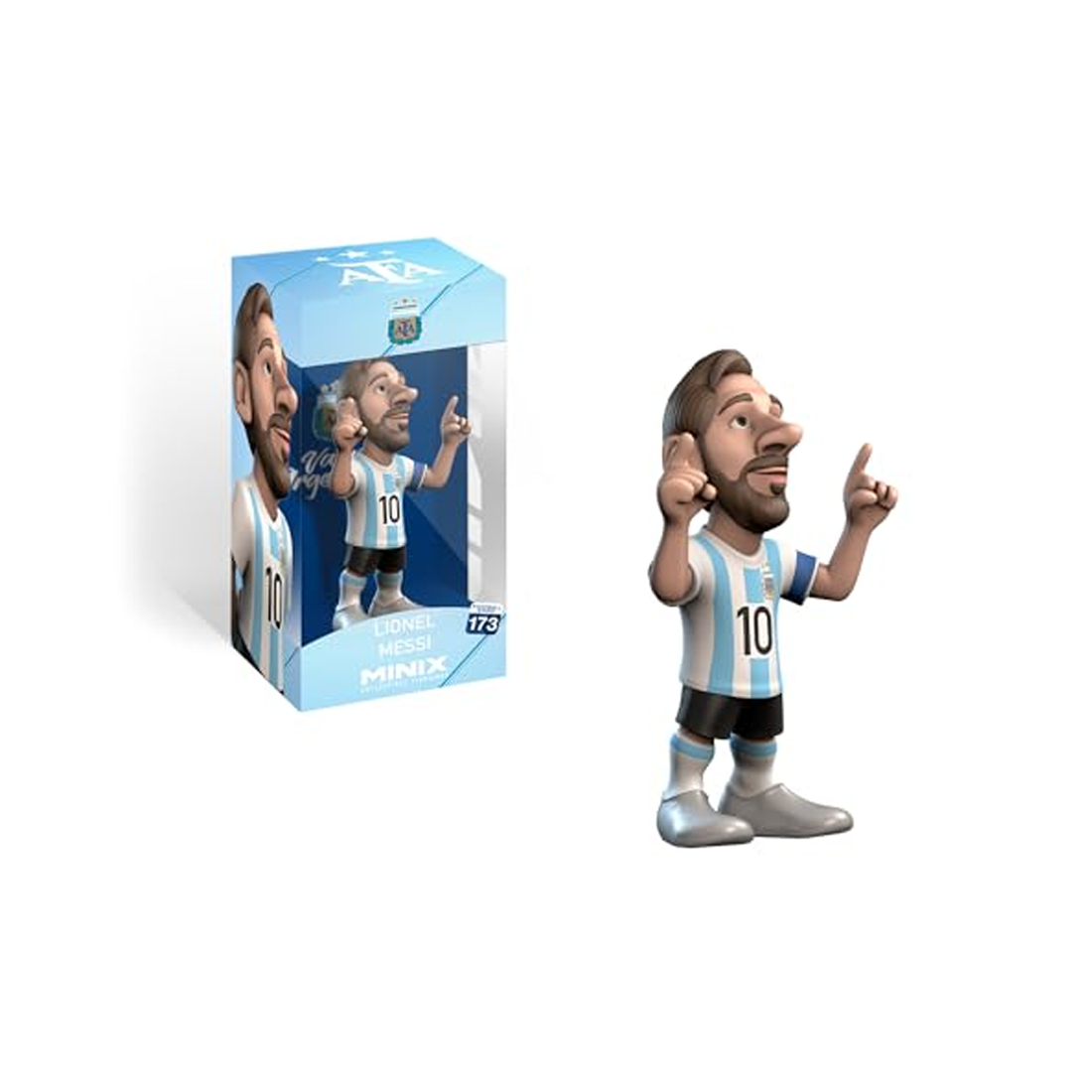 Minix Football Stars Argentina Messi - دمية - Store 974 Electronics WLL  | ستور٩٧٤ للالكترونيات ذ.م.م