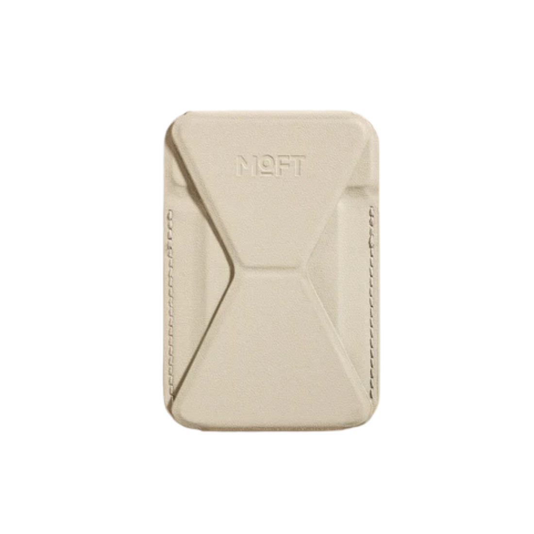 MOFT Snap-On iPhone Stand & Wallet Movas - Earthen Beige - أكسسوارات - Store 974 Electronics WLL  | ستور٩٧٤ للالكترونيات ذ.م.م